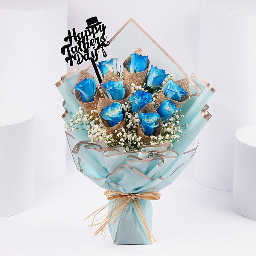 Fathers Day Blue Royale Bouquet