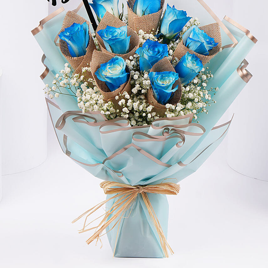 Fathers Day Blue Royale Bouquet