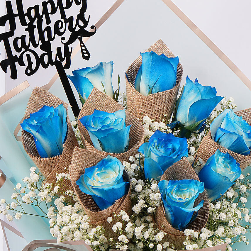 Fathers Day Blue Royale Bouquet