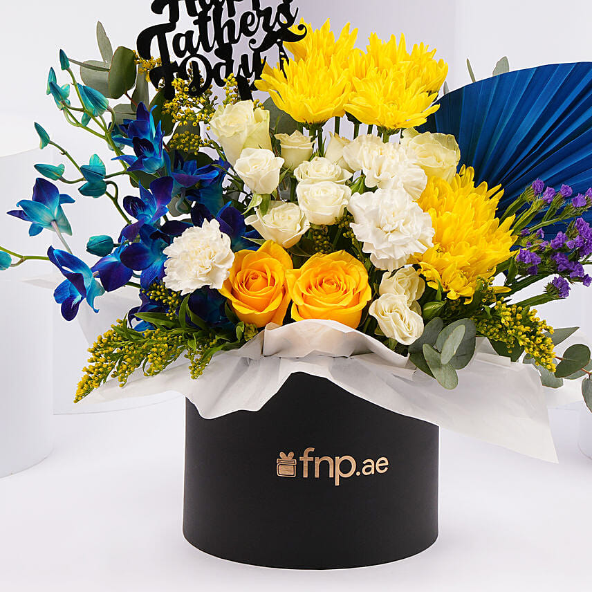 Fathers Day Royal Blooms Flower Arrangement