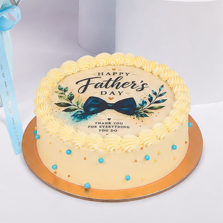 Fathers Day Sweet Blooms And Cake