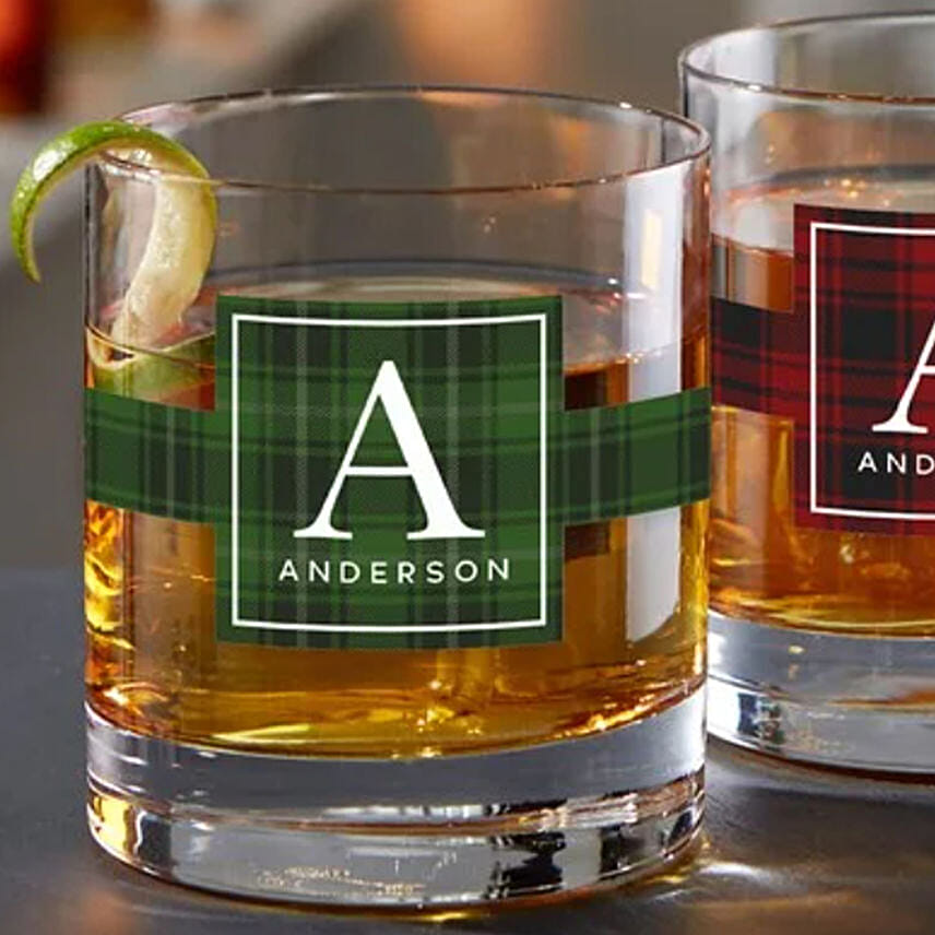 Festive Feel Personalised Glasses