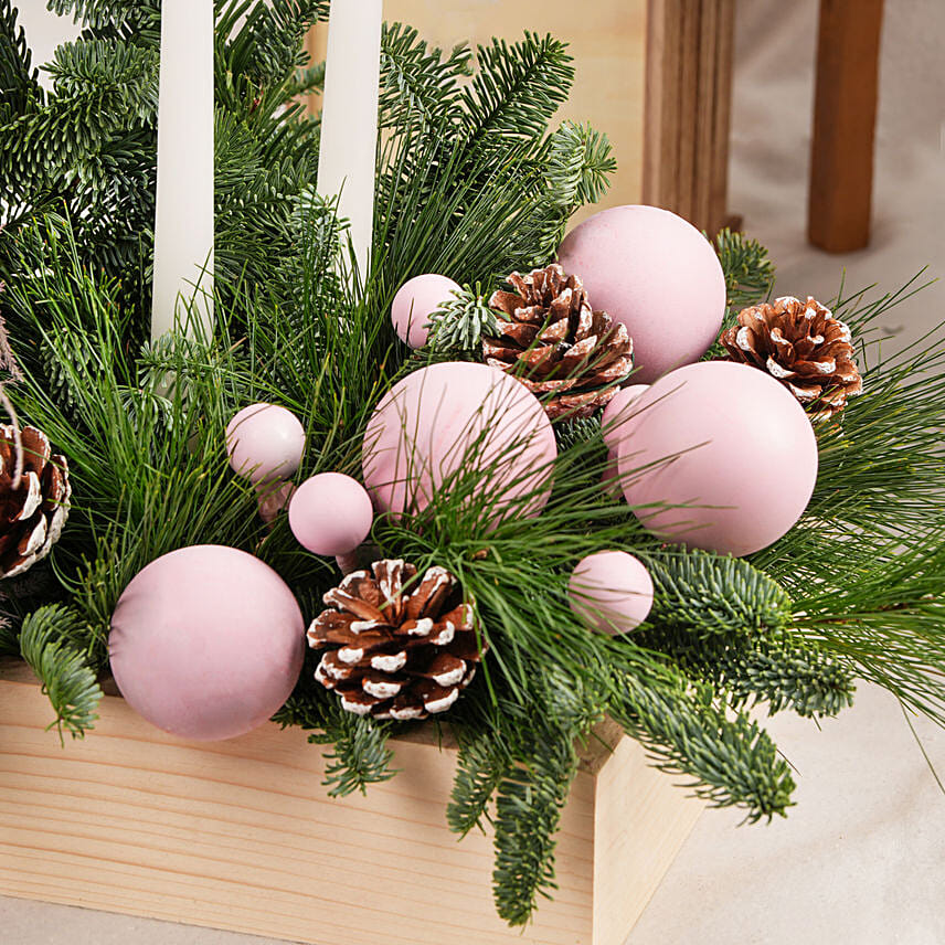 Festive Trio of Flower Beauty Arrangement