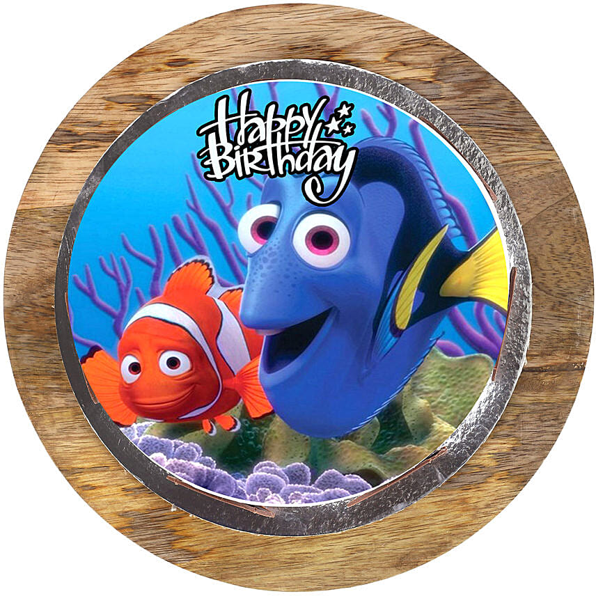 Finding Nemo Vanilla Cake 1 Kg Eggless