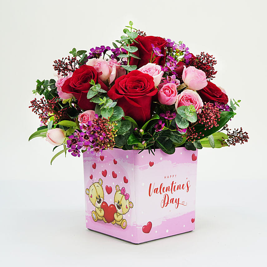 Floral Cuddles For My Valentine