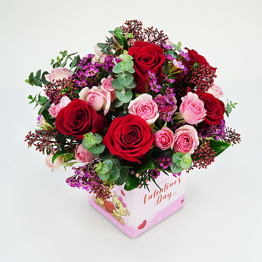Floral Cuddles For My Valentine