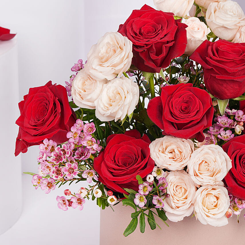 Flower Chocolate and Love for Valentines
