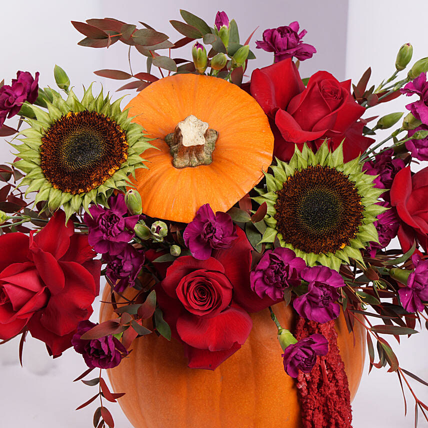 Flowers Serenity Pumpkin Arrangement