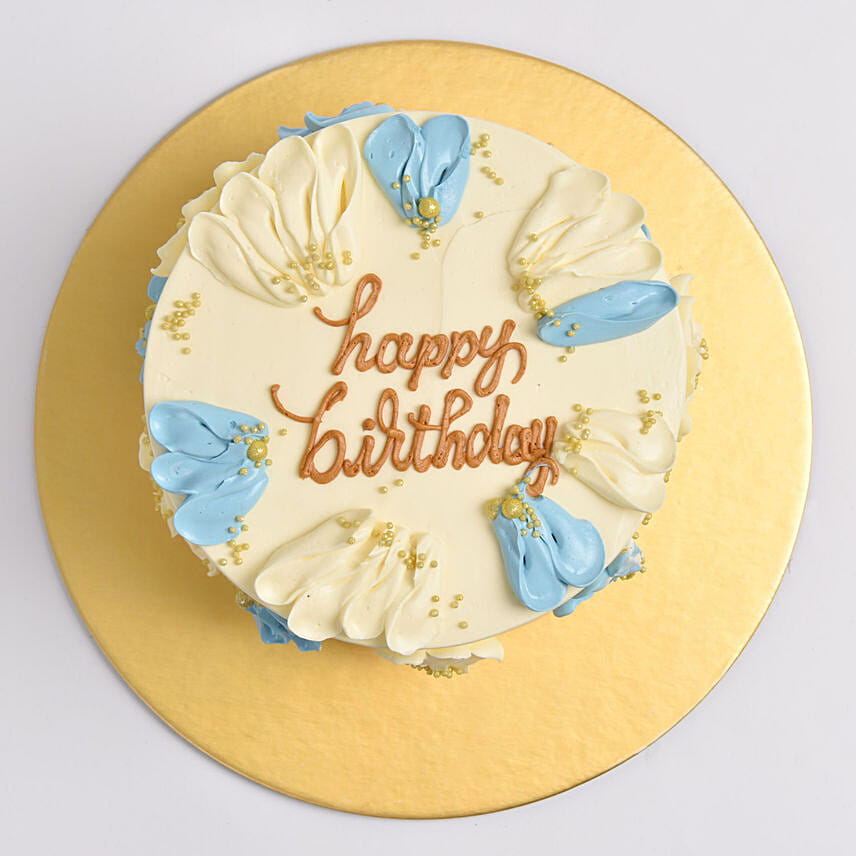 Fnp Special Birthday Red Vanilla Cake