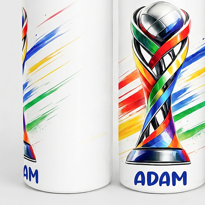 Football Fan Personalized Tumbler