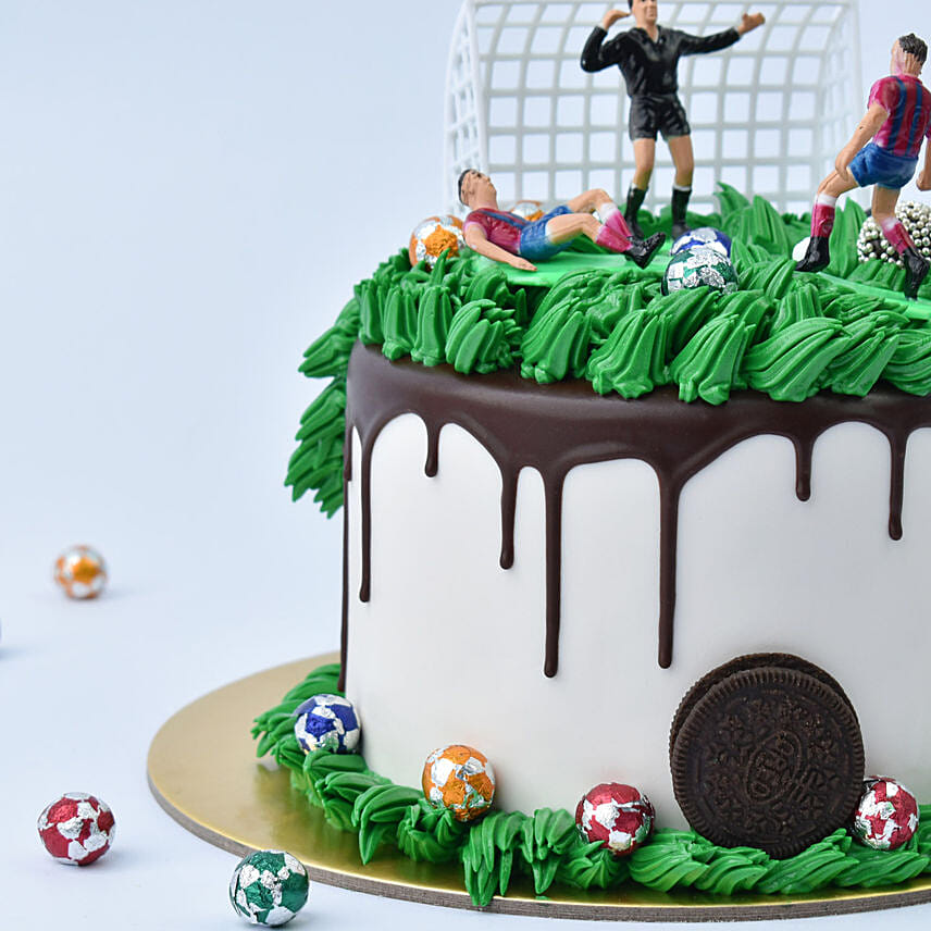 Football Madness Designer Cake
