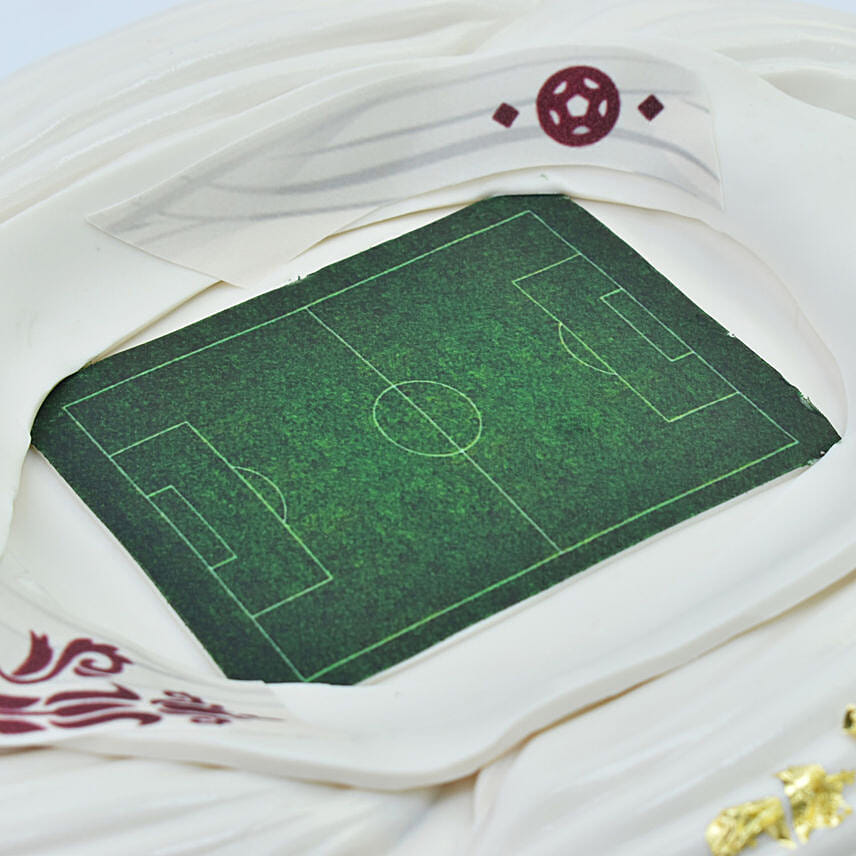 Football Stadium Designer Cake