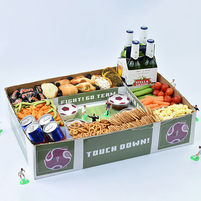 Football Time with Friends Party Box