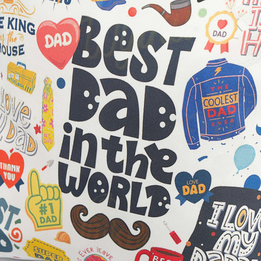 For Dad Personalized Cushion