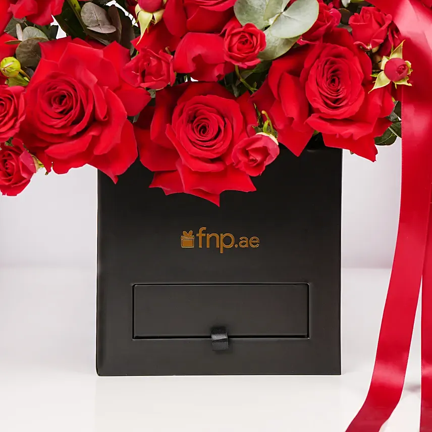 Forever Love Red Rose Box