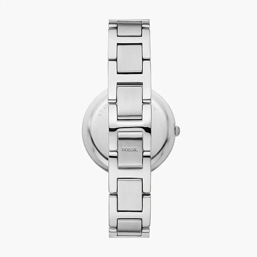 Fossil Blue Mother of Pearl Watch Gift Basker For Her
