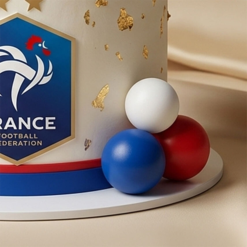 France Team Fan Chocolate Cake 2 Kg