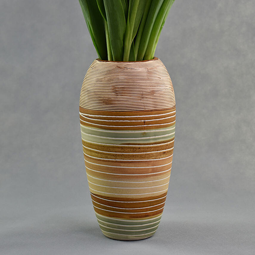 French Tulip in Premium Vase