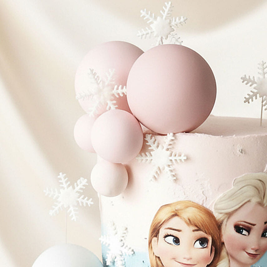 Frozen Princesses DesignerChoco Fudge Cake 2 KG