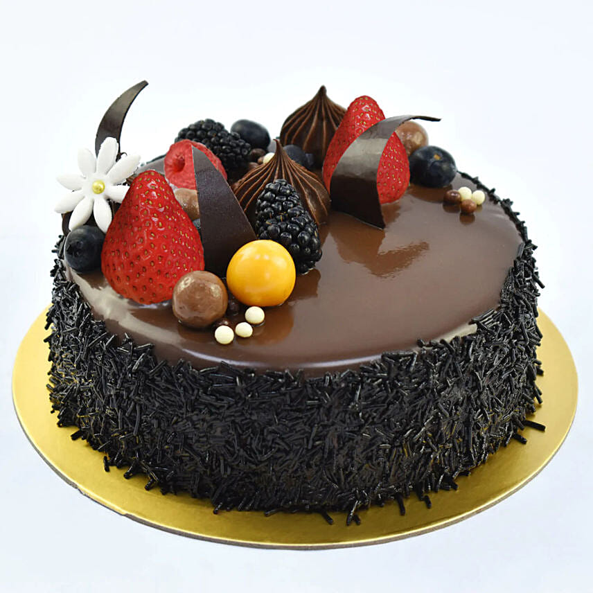 Fudge Fantasy Cake 8 portion