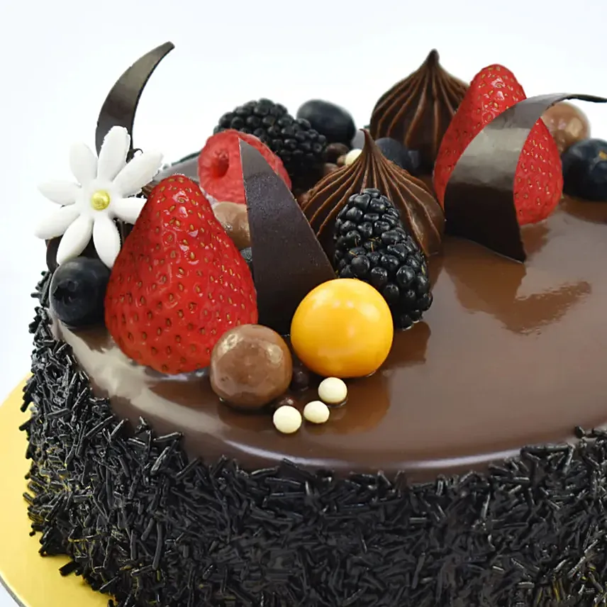 Fudge Fantasy Cake 8 portion