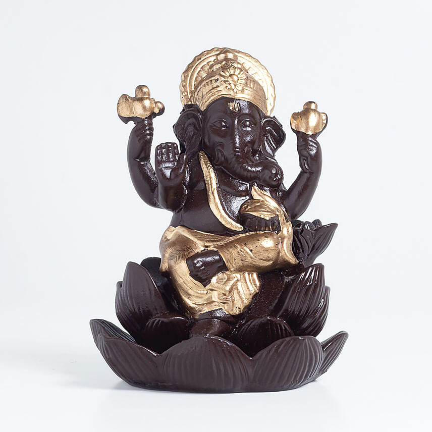 Ganesha With Incense Burner
