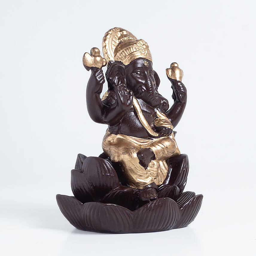Ganesha With Incense Burner