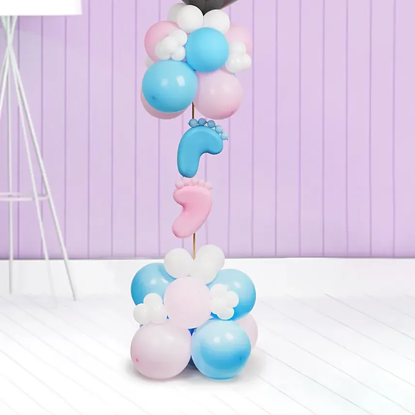 Gender Reveal Party Balloon Set