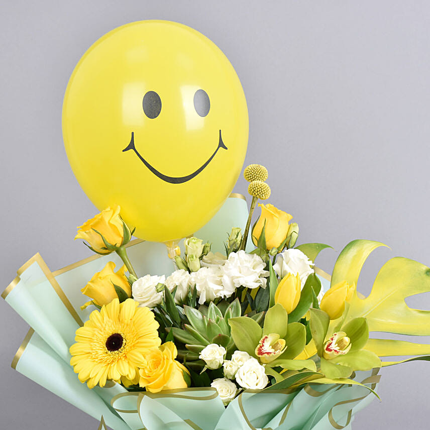 Get Well Soon Flowers With Plant