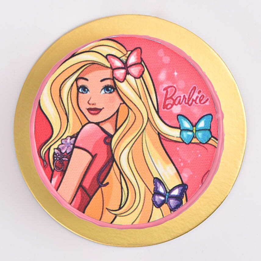 Glamouricious Barbie Red Velvet Cake 4 Portion