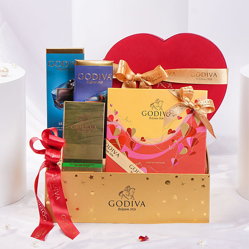 Godiva Love Valentine Hamper
