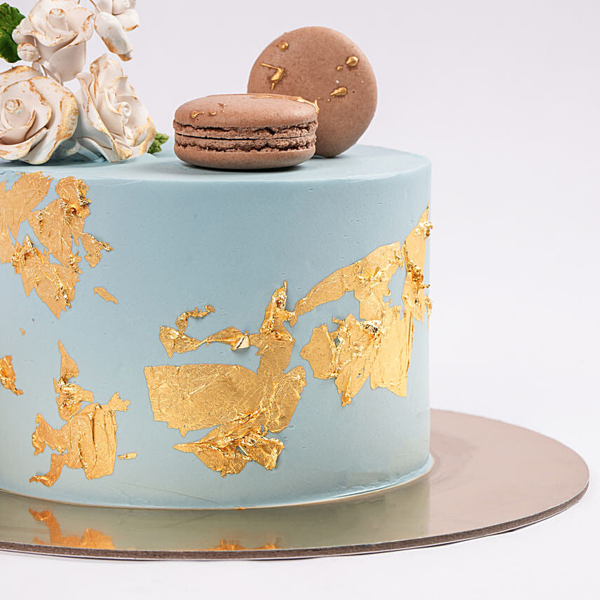Golden Horizon Retirement Red Velvet Cake