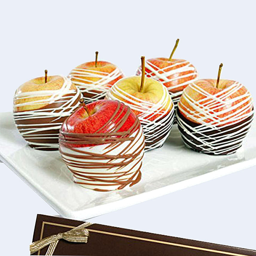 Gourmet Belgian Chocolate Dipped Apples