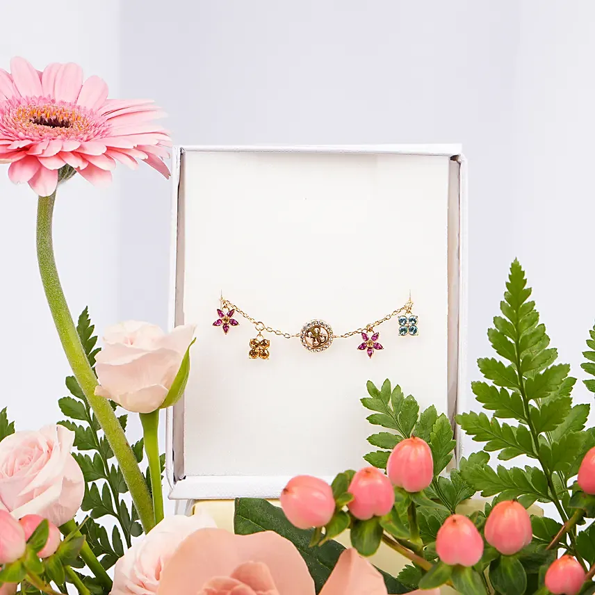 Guess Charms Bracelet Gift Tray for Her