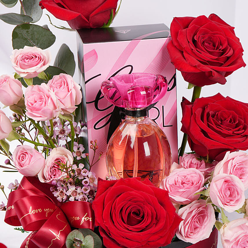 ورد الحب مع عطر جيس جيرل نسائي