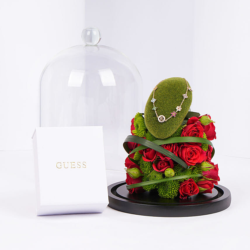 Guess Multi Crystals Bracelet Gift for Her