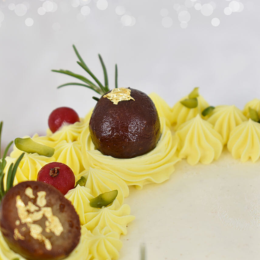 Gulabjamun Cheesecake