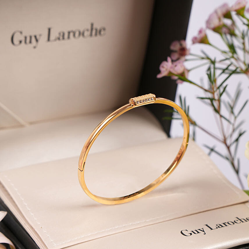 Guy Laroche Audrey Gold Plated Bangle for Her