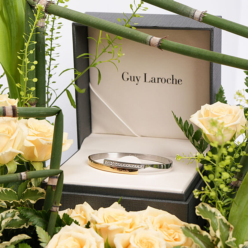 Guy Laroche Gold And Silver Bangle For Her