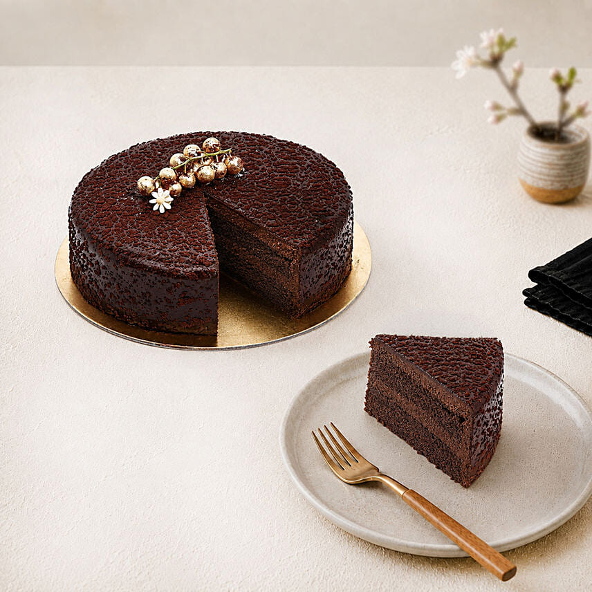 Half Kg Dark Chocolate Birthday Cake