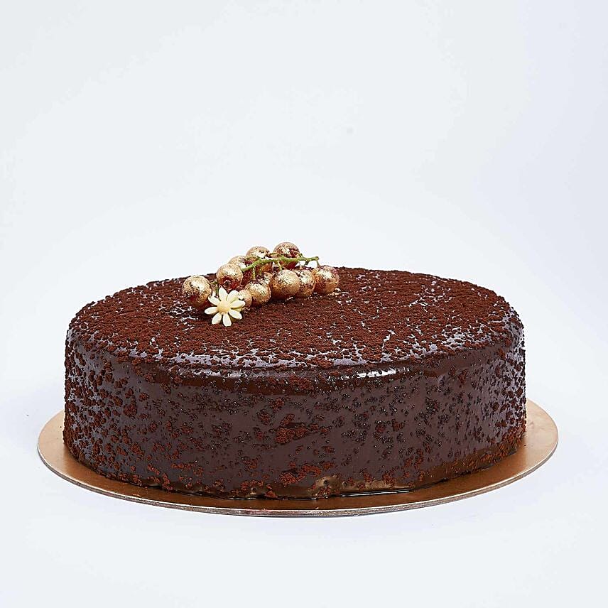 Half Kg Dark Chocolate Cake