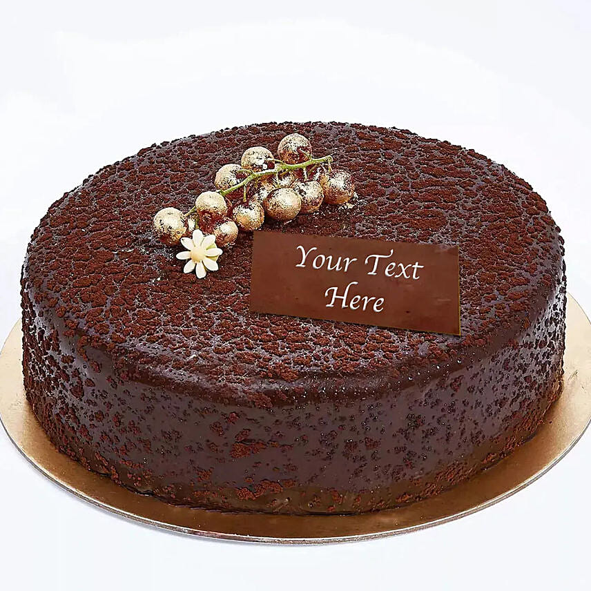 Half Kg Guilt free Dark Chocolate Cake