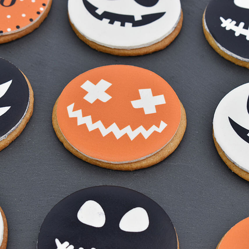 Halloween Scary Cookies 12Pcs