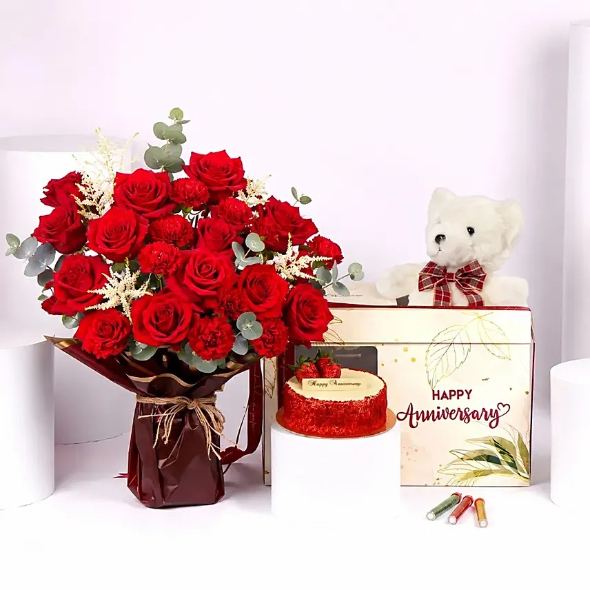 Personalised Anniversary Gift Box