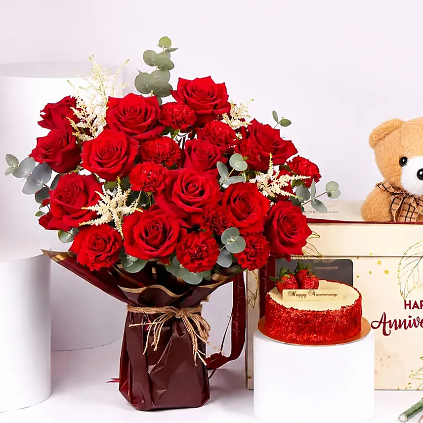 Personalised Anniversary Gift Box