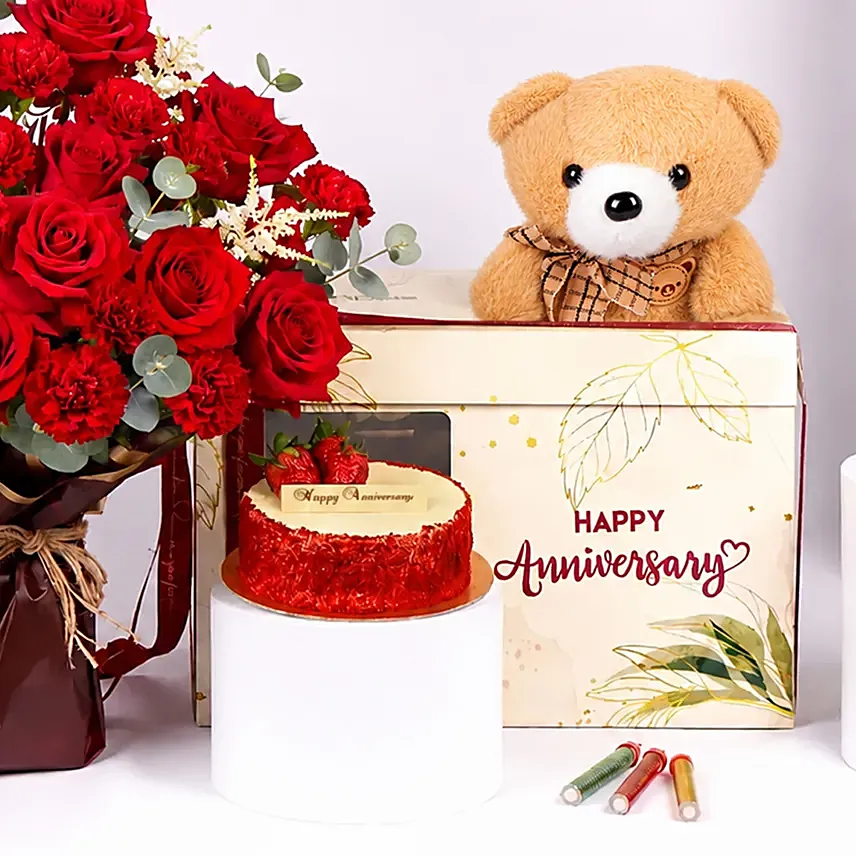 Personalised Anniversary Gift Box