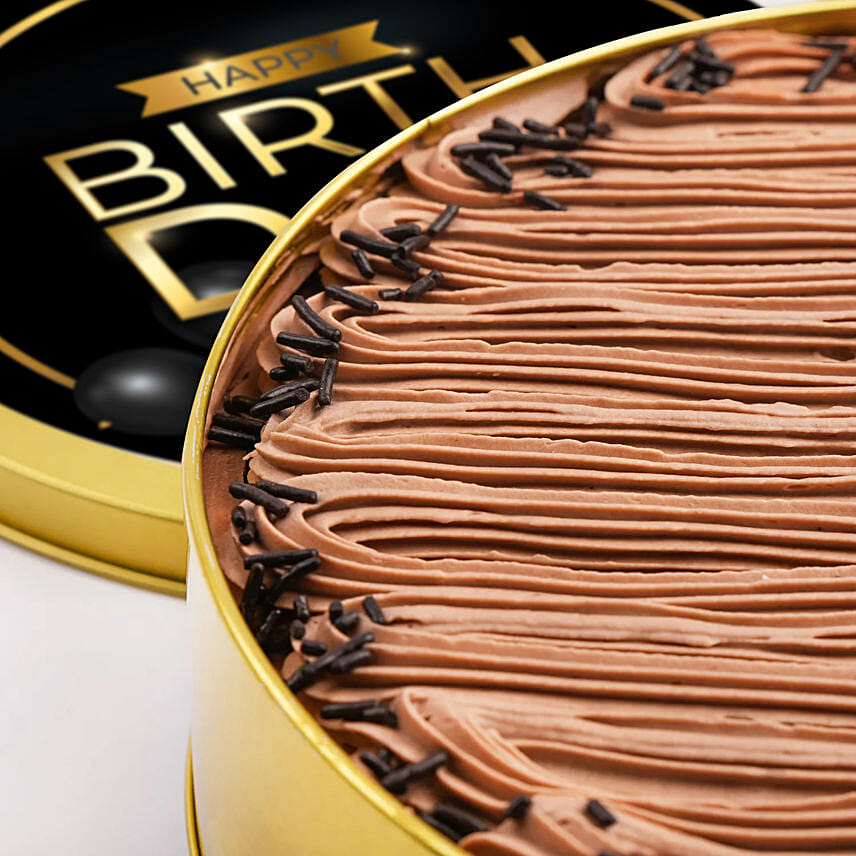 Happy Birthday Tin Cake