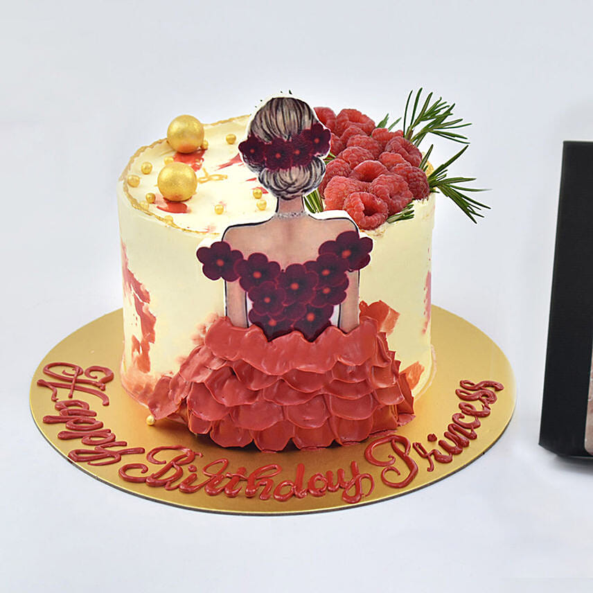 Happy Birthday Princess Chocolate Cake and Mirzam Chocolates
