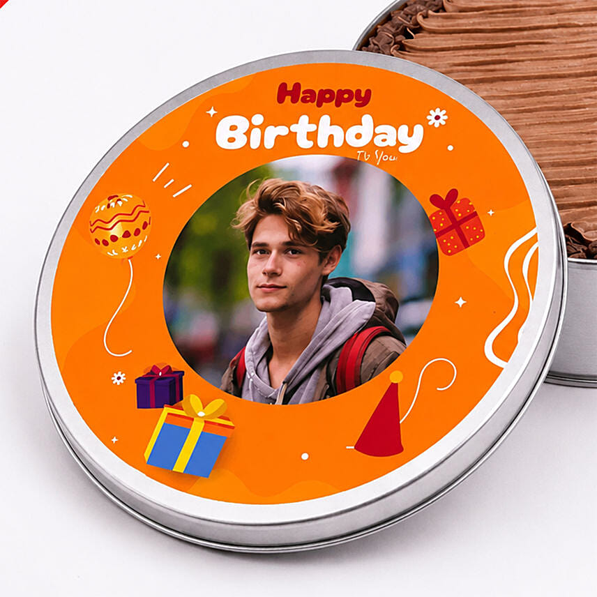 Happy Birthday Special Tin Cake Half Kg