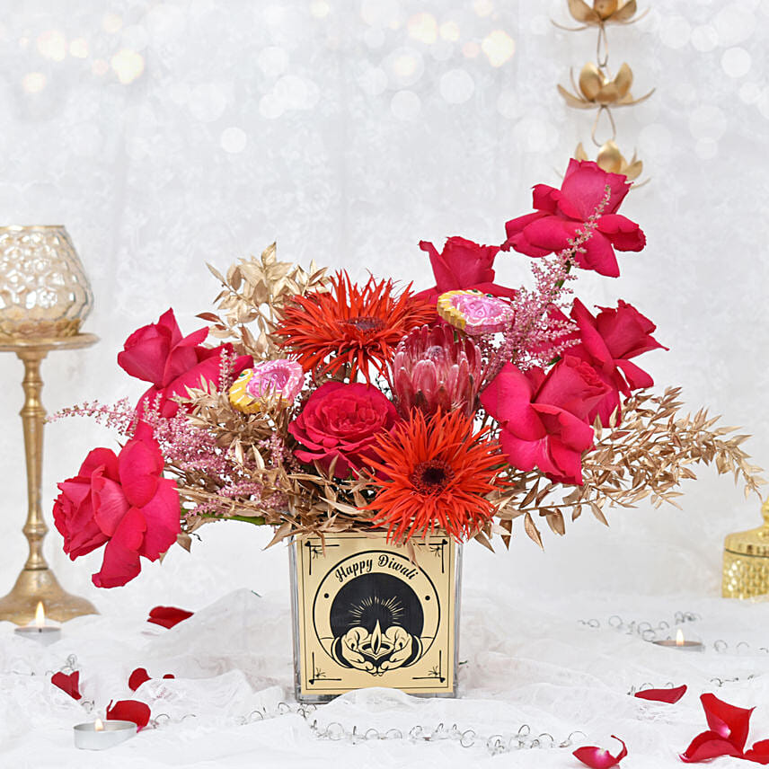 Happy Diwali Flower